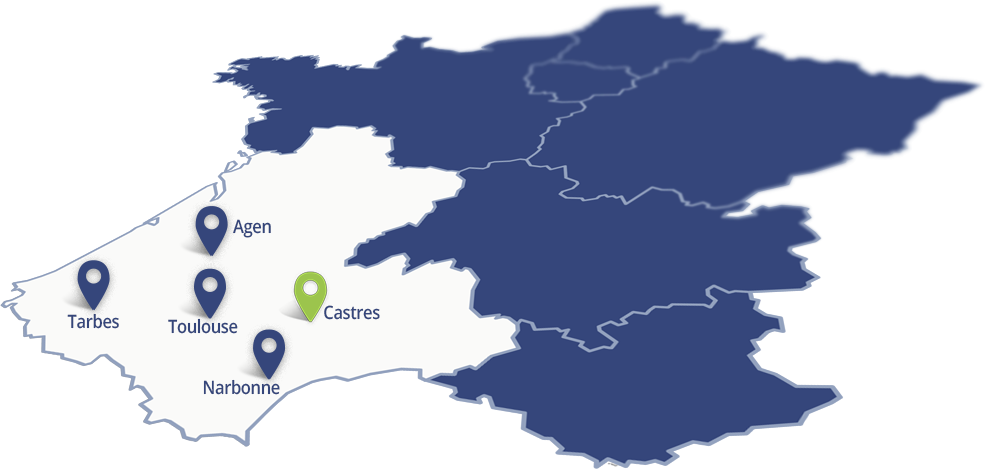 carte de france Caplaser